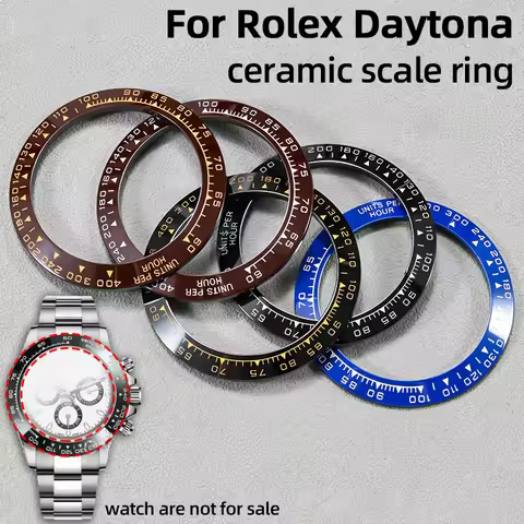 For Rolex Daytona 116500 Universe Series 38.5mm 39.3mm Ceramic Scale 12 O'clock Inlined Digital Oute