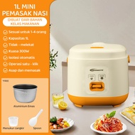 MAIMEITE Rice Cooker 2L mini Mejikom Kecil Mengukus Dan Memasak Rice Cooker Low Carbo Magicom Penana