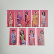 TWICE Between 1&2 Signed Bookmarks