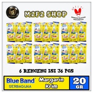 Blue Band Serbaguna Margarine | Mentega Sachet - 20 gr (Harga 6 Renceng)