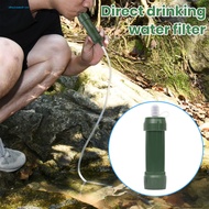 Sh Carbon Fiber Water Filter Straw Outdoor Water Filter Portable Water Filter Straw for Outdoor Camping Emergency Survival Easy to Use Mini Purifier Kit for Southeast Buyers