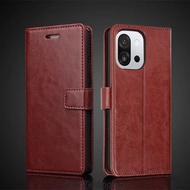 Card Holder Cover Case for Oneplus 13T / 1+13T Pu Leather Flip Cover Retro Wallet Phone Case One plu