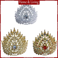 AOTO Thai Dancer Headdress Thai Hair Jewelry Indian Crown Thai Crown Dance Headdress