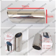 MUFFLER Buntut Sambungan Ujung Knalpot Mobil Toyota New AGYA CALYA YARIS ETIOS VALCO VIOS ALTIS