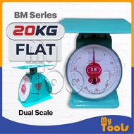 Mytools Mechanical Weighing Scale 10KG 20KG 30KG 50KG 100KG 150KG Dial Spring Scale Flat Top / Tray 