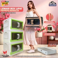 SendfastBoz- Plastic Folding Cupboard Container Box Folding Storage Box Multiputpose