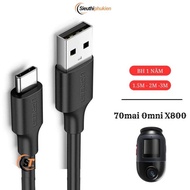 Genuine power supply cord for 70mai Omni X800 dash cam -