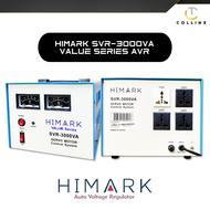 HIMARK SVR-3000VA VALUE SERIES AVR | Servo Motor Type Auto Voltage Regulator | 80% Power Factor resu