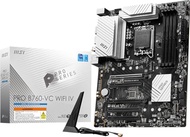 MSI PRO B760-VC WiFi IV ProSeries Motherboard (Support 14th/13th/12th Gen Intel Processors, LGA 1700