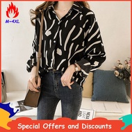 Formal Set Plain Casual Shirts Women's Business Shirts Women White Shirt Kemeja Wanita Tops Format Baju Blause Oversized Shirt Plus Size Blouse Longsleeved Long Hawaii Girl Shirts Clothing Stripe Checkered Basic Hawaiian Korean Printed Black Floral 2230