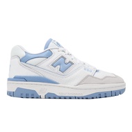 New Balance 550 NB Retro Shoes Men's Women's White Water Blue Sneakers [YUBO] BB550LSB D Last
