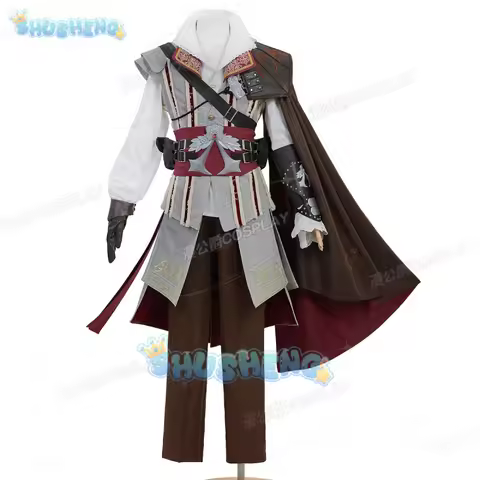 Ezio Auditore da Firenze Cosplay Costume Uniform Halloween Carnival Party Christmas Play Role Clothe