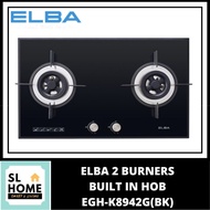 ELBA EGH-K8942G(BK) / EGH-K8943G(BK) BUILT IN HOB WITH CUT OFF SAFETY VALVE