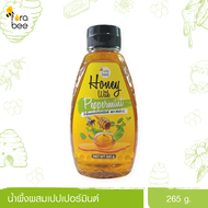 Fora Bee น้ำผึ้งผสมเปปเปอร์มินต์ Honey with Peppermint (265g) Organic Pavilion