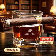 Cigar Whiskey Cigar Glass Crystal Glass Whiskey Glass Cigar Companion Cigar Bracket