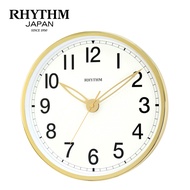 Đồng hồ treo tường Nhật Bản Rhythm CMG607NR65. Kt 30.0 x 4.7cm 750g. vỏ kim loại. Dùng Pin
