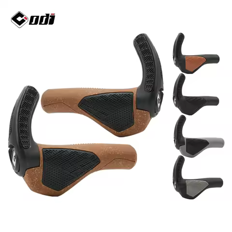 ODI MTB Folding Bike Grips Shock-Absorbing Ergon GP3 Style Anti-Slip Comfortable Cycling Horn Bar En