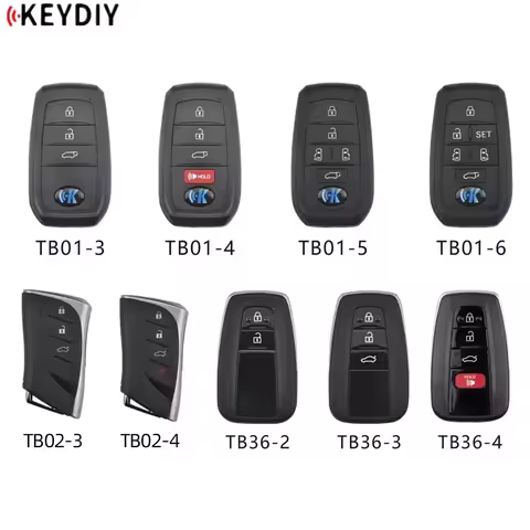 KEYDIY KD 8A TB Smart Key Remote TB01 TB02 TB36 for Toyota Corolla RAV4 for Lexus ES GS FCCID:0020 0
