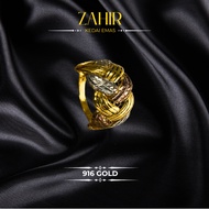 Emas Zahir Cincin Emas 916 Rapunzel 3C