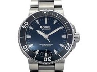 【JDPS 久大御典品 / 名錶專賣】ORIS 豪利時錶 Aquis系列 43mm 自動 不銹鋼 附盒證 編號S6395