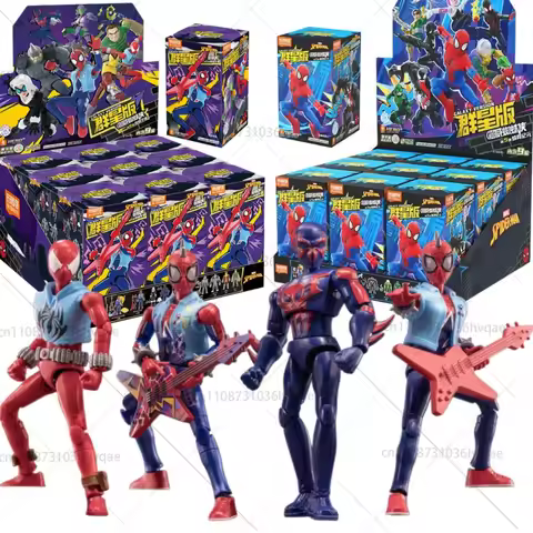 Blokees Superhero Spider-Man building blocks The Avengers GV05|06 Mile Gwen Ghost Spider Spider-Pig 