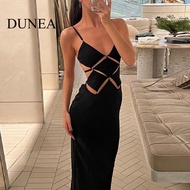 DUNEA Women's Sexy Halter Cami Dress