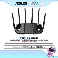 ASUS TUF-BE6500 WiFi 7 Gaming Router Dual-Band BE6500 Ultra-Fast Low Latency AiMesh Home Network