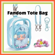 [Direct from Japan]Plushie Pouch [360° Visible Fan Favorite] Fan Activity Bag Oshi Plush Pouch Figur