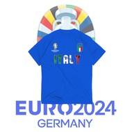ITALY FOOTBALL TSHIRT EURO 2024 T-SHIRTITALIA COMBED 30S/ /