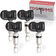 PDQ Multi Protocol TPMS 315/433 MHZ TPMS 4 Pack Metal Stem for Ford Lincoln Mercury 9L3Z-1A-189A | T