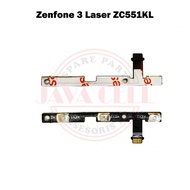 Flexible On Off+Volume Asus Zenfone 3 Laser ZC551KL Original