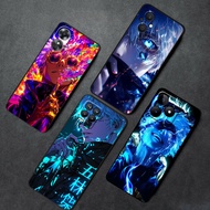 Soft black phone case for OPPO A1 A1K A3S A5 A5S A7 A8 A9 A11 A11K A12E A12S A15 A15S A16K A16S A17 