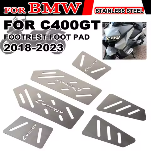 Motorcycle Footrest Foot Rests Pegs Foot Pedal Footboard Step For BMW C400GT C400 GT C 400 GT 400GT 