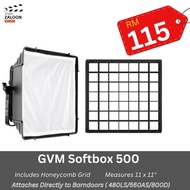 Great Video Maker GVM Softbox 500 for 480LS/560AS/800D RGB Series LED Lights (11 x 11")