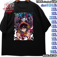 T-SHIRT monkey D LUFFY BIG SIZE CODE JA140 JUMBO 2XL 3XL 4XL 5XL 6XL 7XL 8XL 9XL 10XL