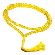 99 crystal yellow jade prayer beads | BT48