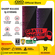 Sharp Kulkas 1 Pintu Glossy Mewah SJ-X195MG Lemari Es Shine Series Garansi Resmi 5 tahun Kapasitas 184 Liter Tanpa Bunga Es Hemat Listrik 90 Watt otomatis defrost murah awet tahan lama