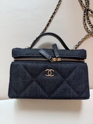 Chanel Denim Vanity Case 牛仔LP盒子