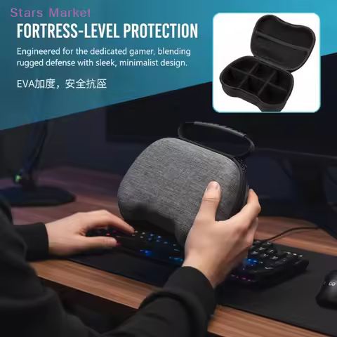New Gaming Accessories Hard Storage Case Organizer Box Game Controller Pack Compatible With
