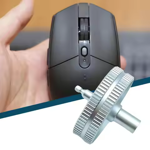 For Logitech G102 G304 G305 Replacement Scroll Wheel Wireless Wheel Aluminum Alloy Responsive Replac