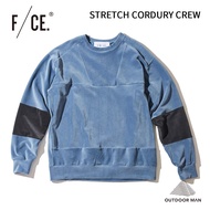 [F/CE] STRETCH CORDURY CREW/Blue (F2002FCUCU0015)