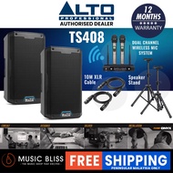 Alto TS408 2000W 8" Powered Speaker (TS-408)