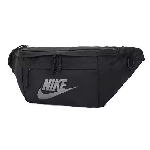Nike Crossbody Bag Men's Bag Women's Bag Sports Bag Outdoor Travel Bag Fashion Waist Bag Black Shoul