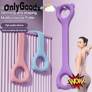 ONLYGOODSS 8-Line Puller, Silicone Rope Multi-functional Yoga Tensioner, Portable Elastic Band 8 Str