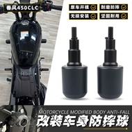 For CFMOTO 450CLC 450CL-C 450 CLC 450 Motorcycle Accessories Frame Sliders Falling Protection Crash