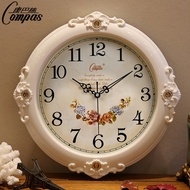 jam dinding digital jam dinding Compass Living Room Fashion Creative Silent Quartz Clock