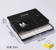 MIYA Himi สีกวอช ชุดสี 56 สี 30 มล GOUACHE สีน้ำ สีน้ำวาดรูป ถ้วยเยลลี่ กล่องสีแบบพกพา Art Supplie