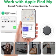 Air Tracker Tags-4 Pack: Smart Bluetooth Tracker, Item Finder Works with Apple Find My (iOS Only) Ap