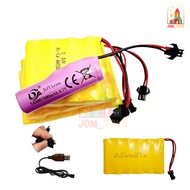 RC Car 3.7V / 4.8v / 6.0v / 7.2v 500mAh/700mAH Rechargeable Battery Kereta R/C Car