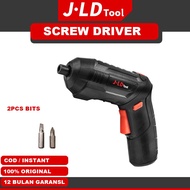 JLD 4.2V MESIN BOR CORDLESS MINI 3.5NM Mini Cordless Screwdriver Bor charger mesin bor baterai murah